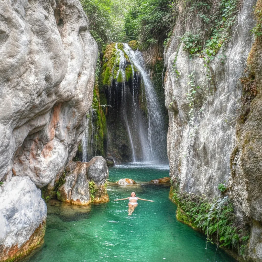 Watervallen en natuurlijke poelen van Fonts d'Algar